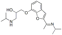 CAS#: 39552-03-9, 1-[[2-(C-Methyl-N-Propan-2-Ylcarbonimidoyl)-1-Benzofuran-7-Yl]Oxy]-3-(Propan-2-Ylamino)Propan-2-Ol