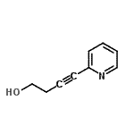 CAS#: 395652-44-5, 4-(2-Pyridinyl)-3-Butyn-1-Ol