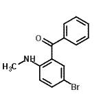 CAS#: 39573-20-1, [5-Bromo-2-(Methylamino)Phenyl](Phenyl)Methanone