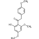 CAS#: 39604-68-7, 1-(2-Hydroxy-4,6-Dimethoxyphenyl)-2-(4-Methoxyphenyl)Ethanone