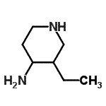 CAS#: 396133-40-7, 3-Ethyl-4-Piperidinamine