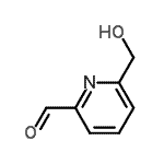 CAS#: 39621-11-9, 6-(Hydroxymethyl)-2-Pyridinecarbaldehyde