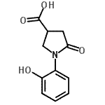 CAS#: 39629-89-5, 1-(2-Hydroxyphenyl)-5-Oxo-3-Pyrrolidinecarboxylic Acid