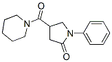 CAS 登录号：39630-00-7， 1-苯基-4-(哌啶羰基)吡咯烷-2-酮