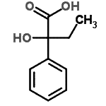 CAS#: 3966-31-2, 2-Hydroxy-2-Phenylbutanoic Acid