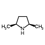 CAS#: 39713-71-8, (2R,5S)-2,5-Dimethylpyrrolidine