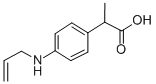 CAS 登录号：39718-74-6， 2-(4-((2-丙烯基)氨基)苯基)丙酸