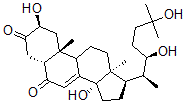 CAS 登录号：39750-00-0， 3-去氢蜕皮激素
