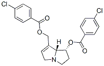 CAS 登录号：39818-11-6， [(1R,8R)-7-[(4-氯苯甲酰基)氧基甲基]-2,3,5,8-四氢-1H-吡咯里嗪-1-基]4-氯苯甲酸酯