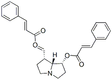 CAS 登录号：39818-16-1， [(1R,7S,8R)-7-[[(E)-3-苯基丙-2-烯酰基]氧基甲基]-2,3,5,6,7,8-六氢-1H-吡咯里嗪-1-基](E)-3-苯基丙-2-烯酸酯