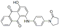 CAS#: 3989-74-0, 1-Hydroxy-4-[[4-(2-Oxopyrrolidin-1-Yl)Phenyl]Amino]Anthracene-9,10-Dione