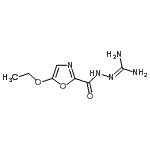 CAS#: 398996-54-8, N''-[(5-Ethoxy-1,3-oxazol-2-yl)carbonyl]carbonohydrazonic diamide