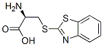 CAS 登录号：399-82-6， (2R)-2-氨基-3-(1,3-苯并噻唑-2-基硫基)丙酸