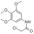 CAS 登录号：39901-45-6， 2-氯-N-(3,4,5-三甲氧基苯基)乙酰胺