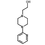 CAS 登录号：40004-68-0， 2-[4-(2-吡啶基)-1-哌嗪基]乙醇