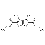 CAS#: 4004-20-0, Diethyl 3,4-Diaminothieno[2,3-b]Thiophene-2,5-Dicarboxylate