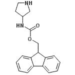CAS#: 400653-43-2, 9H-Fluoren-9-Ylmethyl 3-Pyrrolidinylcarbamate