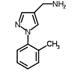 CAS 登录号：400756-82-3， 1-[1-(2-甲基苯基)-1H-吡唑-4-基]甲胺
