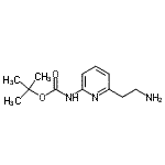 CAS#: 400776-37-6, 2-Methyl-2-Propanyl [6-(2-Aminoethyl)-2-Pyridinyl]Carbamate