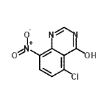 CAS#: 400784-50-1, 5-Chloro-8-Nitro-4-Quinazolinol