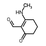 CAS 登录号：400873-49-6， 2-(甲基氨基)-6-氧代-1-环己烯-1-甲醛