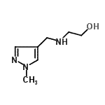 CAS#: 400877-07-8, 2-{[(1-Methyl-1H-Pyrazol-4-Yl)Methyl]Amino}Ethanol
