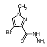CAS#: 400878-08-2, 4-Bromo-1-Methyl-1H-Pyrazole-3-Carbohydrazide