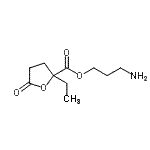 CAS#: 400881-01-8, 3-Aminopropyl 2-Ethyl-5-Oxotetrahydro-2-Furancarboxylate