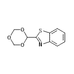 CAS#: 40105-27-9, 2-(1,3,5-Trioxan-2-Yl)-1,3-Benzothiazole