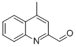 CAS#: 40105-30-4, 4-Methyquinoline-2-Carboxaldehyde