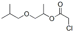 CAS 登录号：40137-60-8， 1-甲基-2-(2-甲基丙氧基)乙基氯乙酸酯