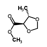 CAS#: 401480-01-1, Methyl (4R,5S)-5-Methyl-1,3-Dioxolane-4-Carboxylate