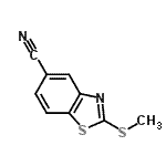 CAS#: 401567-16-6, 2-(Methylsulfanyl)-1,3-Benzothiazole-5-Carbonitrile