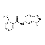 CAS#: 401591-07-9, N-(1H-Indazol-6-Yl)-2-Methylbenzamide