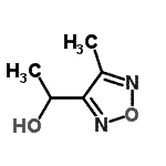 CAS#: 401648-84-8, 1-(4-Methyl-1,2,5-Oxadiazol-3-Yl)Ethanol