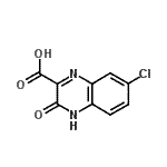 CAS#: 4017-34-9, 7-Chloro-3-Oxo-3,4-Dihydro-2-Quinoxalinecarboxylic Acid