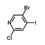 CAS 登录号：401892-47-5， 5-溴-2-氯-4-碘吡啶