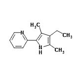 CAS#: 402499-97-2, 2-(4-Ethyl-3,5-Dimethyl-1H-Pyrrol-2-Yl)Pyridine