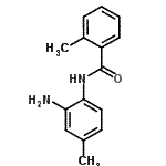 CAS 登录号：402577-84-8， N-(2-氨基-4-甲基苯基)-2-甲基苯甲酰胺