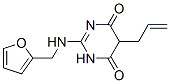 CAS 登录号:40262-24-6, 5-烯丙基-2-(糠基氨基)嘧啶-4,6(1H,5H)-二酮