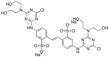 CAS#: 4028-32-4, Disodium 4,4'-Bis[[4-[Bis(2-Hydroxyethyl)Amino]-6-Chloro-1,3,5-Triazin-2-Yl]Amino]Stilbene-2,2'-Disulphonate