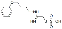 CAS 登录号：40283-90-7， 硫代硫酸氢 S-[2-亚氨基-2-[(4-苯氧基丁基)氨基]乙基]酯