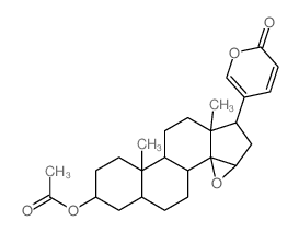 CAS 登录号：4029-64-5， 酯蟾毒配基乙酸酯