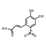 CAS#: 402932-81-4, (2E)-3-(4,5-Dihydroxy-2-Nitrophenyl)Acrylic Acid