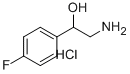 CAS 登录号：403-28-1， 2-羟基-2-(4-氟苯基)乙胺盐酸盐