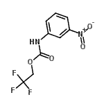 CAS#: 403-99-6, 2,2,2-Trifluoroethyl (3-Nitrophenyl)Carbamate