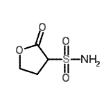 CAS 登录号：40336-91-2， 2-氧代四氢-3-呋喃磺酰胺