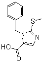 CAS 登录号：403479-30-1， 1-苄基-2-(甲硫基)-1H-咪唑-5-羧酸