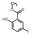 CAS 登录号：403499-92-3， 甲基2-羟基-5-碘苯甲酸酯