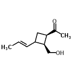 CAS#: 403652-75-5, 1-{(1R,2S)-2-(Hydroxymethyl)-3-[(1E)-1-Propen-1-Yl]Cyclobutyl}Ethanone